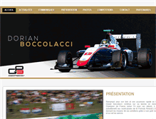 Tablet Screenshot of dorianboccolacci.com